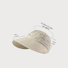 UV Protection Wide Brim Sun Hat for Women