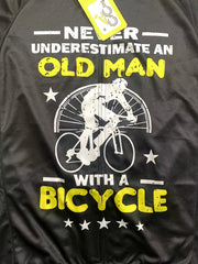 Men's Pattern Cycling Jersey Moisture Wicking Short Sleeve Shirt