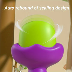 3D Printed Carrot Fidget Toy for Anxiety Relief - Funny Sensory Toy