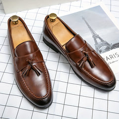 Men's Tassel Loafer Shoes Casual Slip On Shoes Preppy Spring Summer