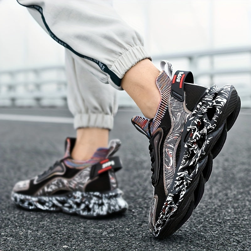 Men's Breathable Non Slip Skate Shoes