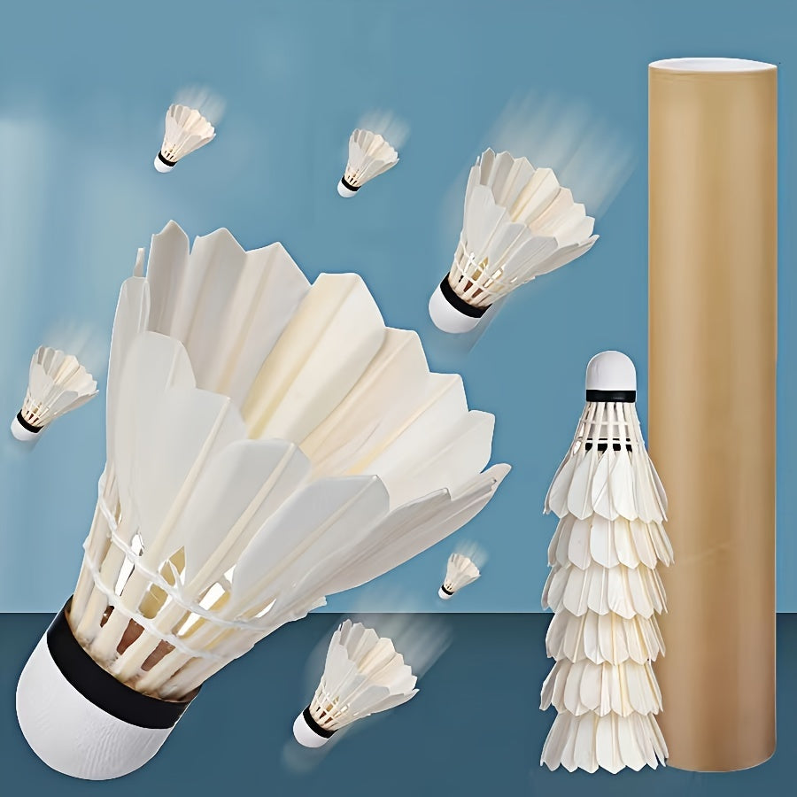 6 Pack High Speed Shuttlecock Badminton Ball For Entertainment