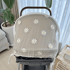Baby Stroller Mosquito Repellent Cover Sun Visor Sun Protection