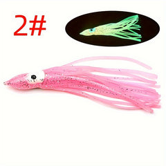 5pcs Luminous Fishing Lure Octopus Tackle