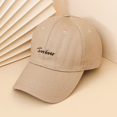 Letter Embroidered Baseball Cap Unisex Men Women Couple Hat Year Presents