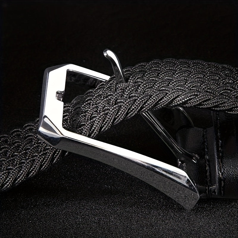 Men's Canvas Golf Web Belt Outdoor Tactical Pin Buckle Belt