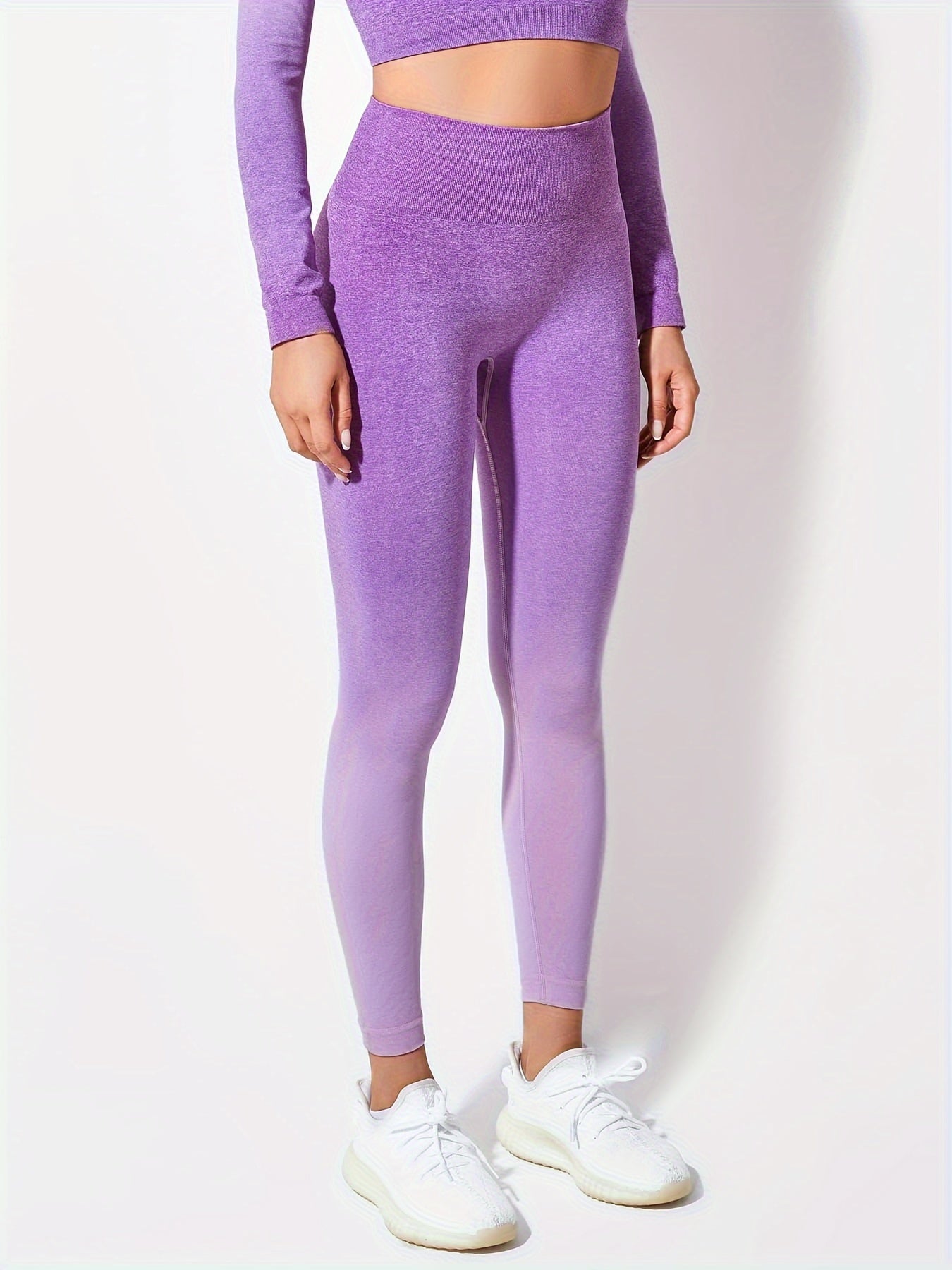 Gradient Sports Leggings High Waist Fitness Yoga Pants