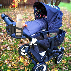Convenient Stroller Cup Holder & Adjustable Handlebar Accessory