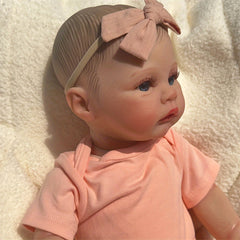 1pc Icradle 45 Youngsters Doll Soft Cloth Body 3D Skin with Visible Veins