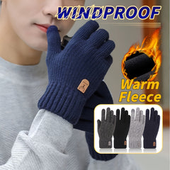Fleece Lined Warm Gloves for Women Men Anti Slip Thermal Touch Screen Glove