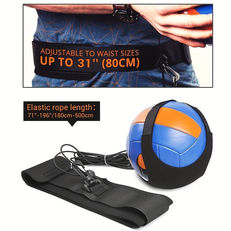 Adjustable Volleyball Spike Trainer Set Improve Serving Jumping Arm Swing