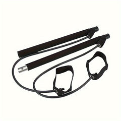 Pilates Stick With Resistance Rope for Full-Body Workout