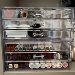 Clear Cosmetic Storage Organizer for Cosmetics Jewelry & Hair Accessories