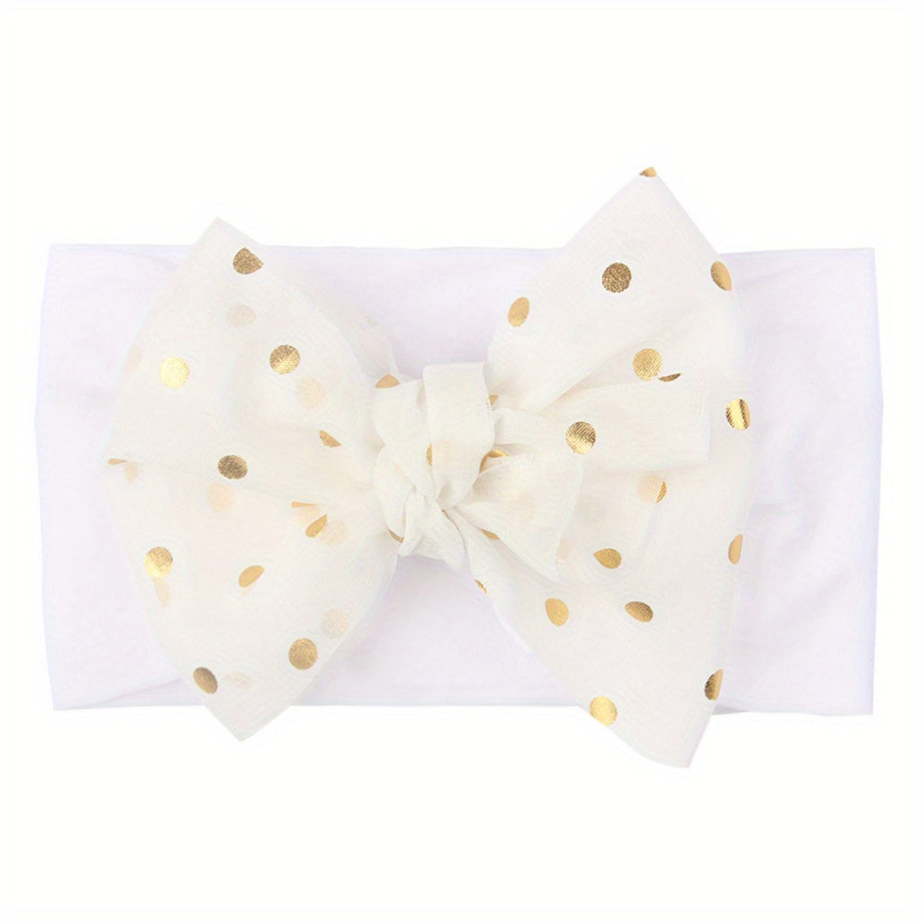 Chiffon Bow Baby Headband for 0-3 Years