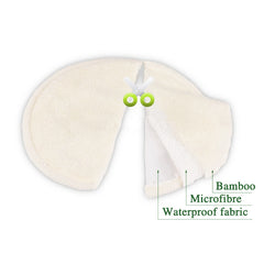4pcs Reusable Nursing Pads Bamboo Mumsbest Comfort
