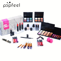Complete Makeup Set Palette Lipstick Concealer Blush Mascara