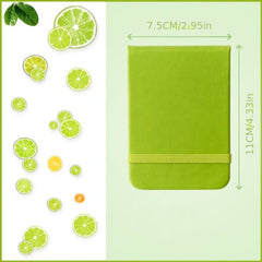 96 Sheets A7 Mini Pocket Notebook Journals Monthly Weekly Daily Planner