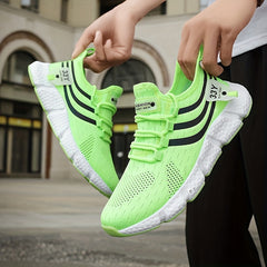 Men's Lace up Sneakers Athletic Shoes Lightweight Breathable