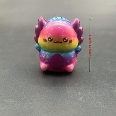 3/9pcs Mini Axolotl Squishy Toys Easter Party Favors Games Prizes Squishies