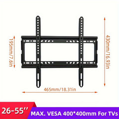 TV Wall Mount 14-85 Inch LED LCD Plasma Flat Screen TV Bracket VESA 600x50