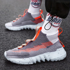 Men's Slip-on Sneakers Sock Shoes Athletic Shoes