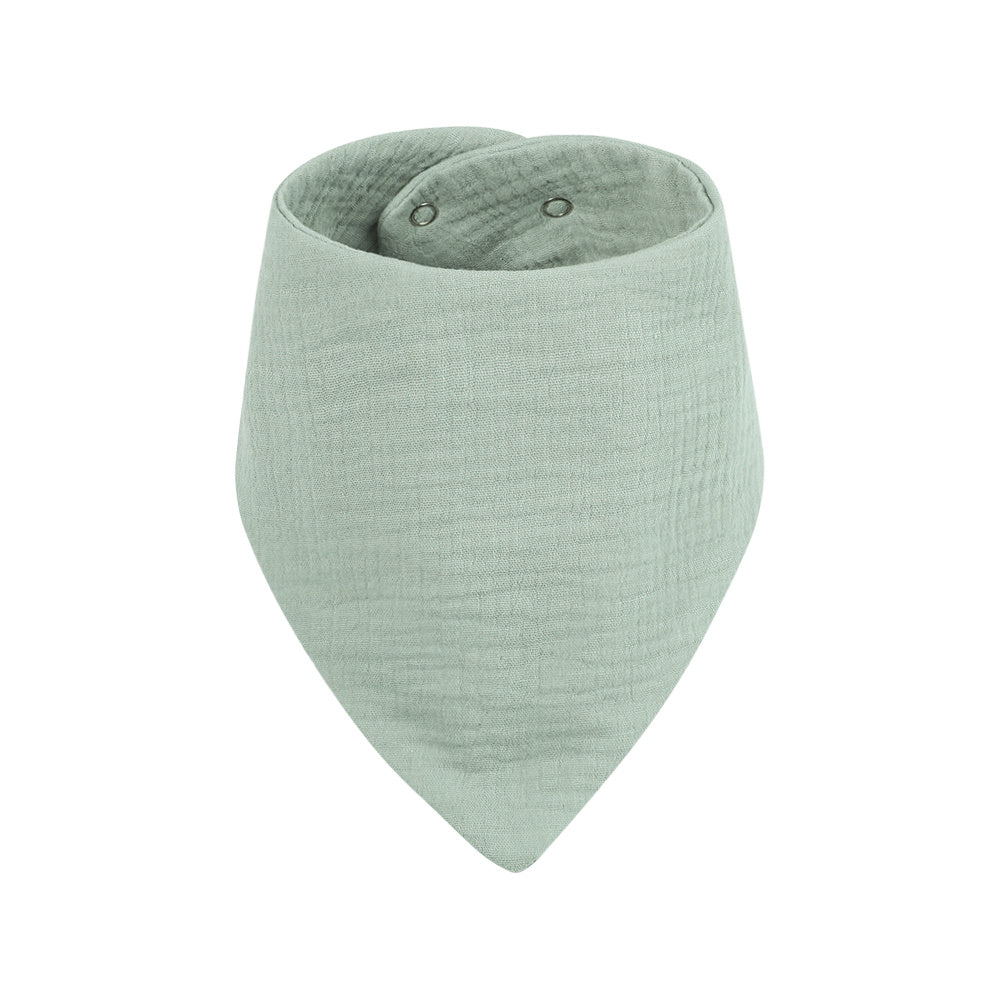 Casual Plain Bib Triangle Scarf Bib Baby Girls Accessory