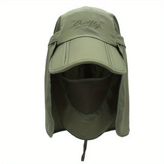 Men's Summer Outdoor Fishing Hat Sun Visor Baseball Cap