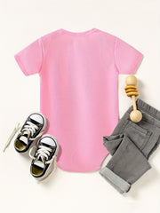 Baby Workin In The Garage With Daddy Short Sleeve Onesie