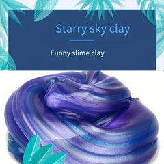 Colorful Starry Sky Crystal Mud Slime Toy