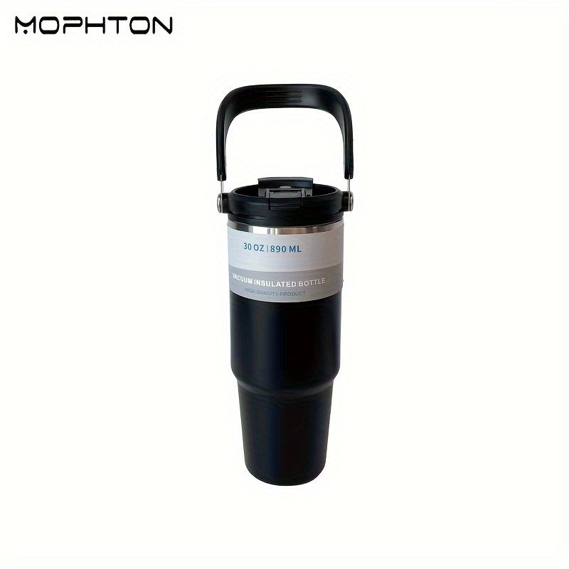 30oz Stainless Steel Insulated Cup With Straw