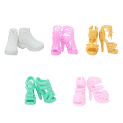 5-Piece Doll Clothes and Accessories Set for 11-8 Inch Girl Doll