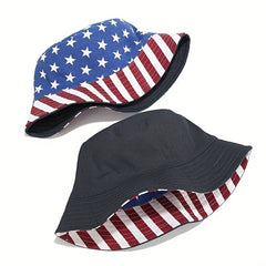 American Flag Bucket Hat for Kids