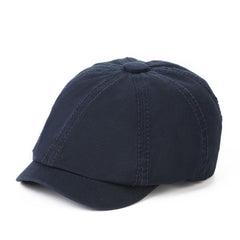 Men's British Retro Flat Solid Cap