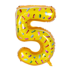 1pc Animal Number Aluminum Balloon Gift
