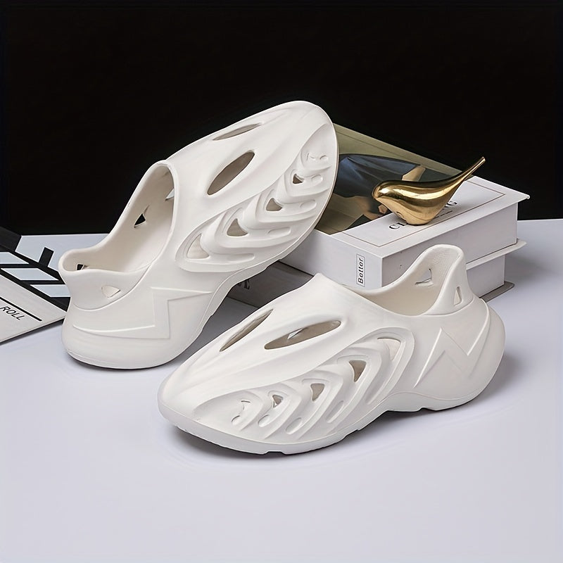 Men's Breathable Foam Runners Cut Out Walking Shoes