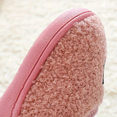 Girls' Slip On House Shoes Soft Bottom Walking Shoes Indoor Autumn Winter