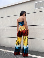 Tie Dye Cami Jumpsuit for Women