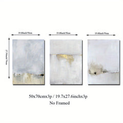 3pcs Sky Canvas Art Poster Ideal Gift Bedroom