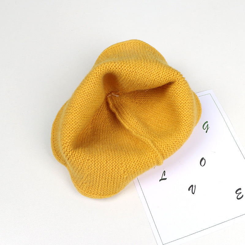 Baby Winter Hat Warm Cotton Girls Wool Hat