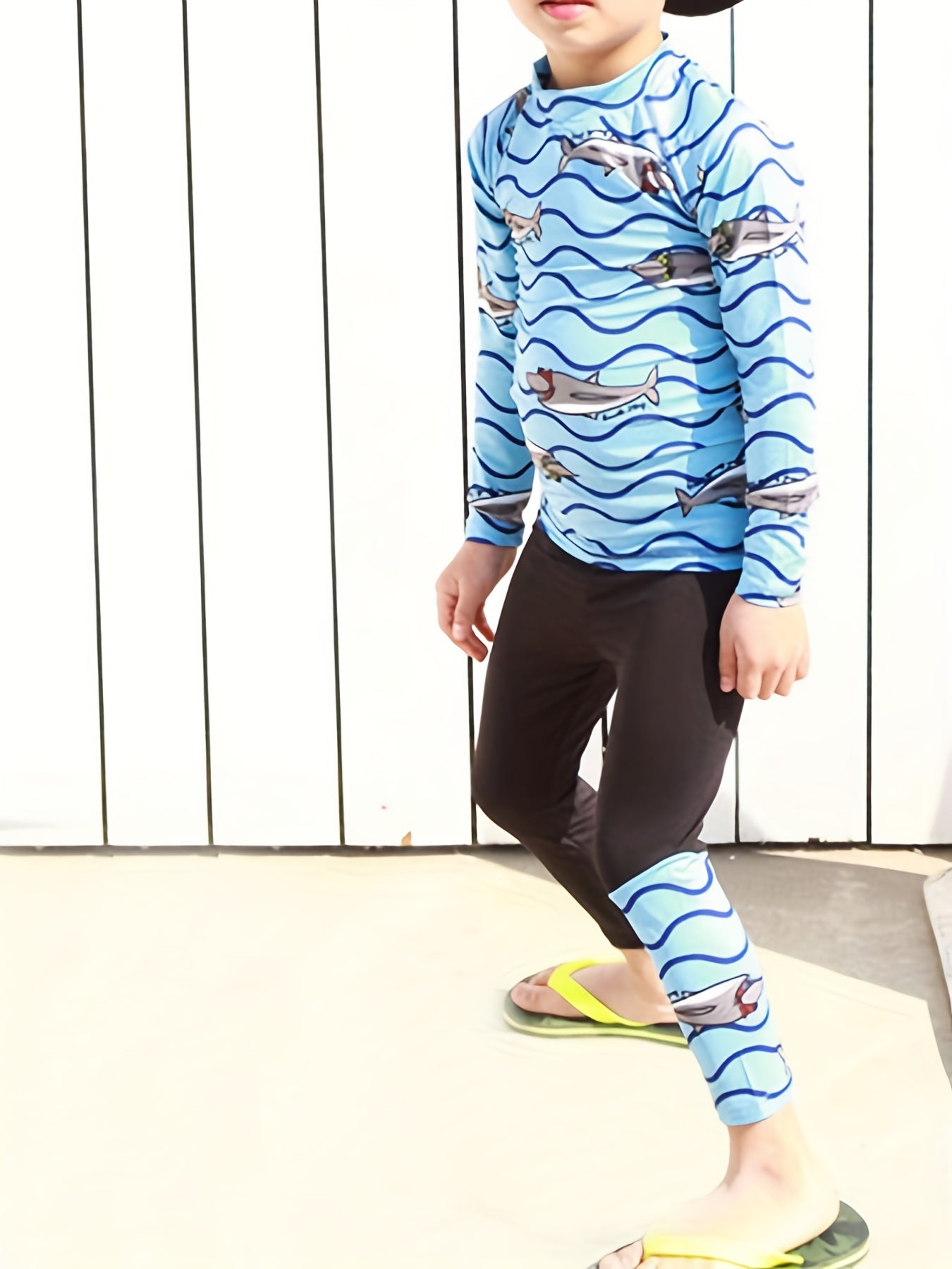 Boys UV Protection Swimming Set Summer Kids Clothes