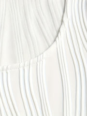 Solid Textured Square Neck Tank Top Sleeveless Summer Casual Top
