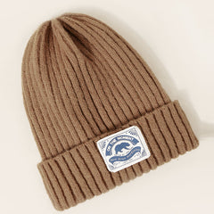 Letter Patch Beanie Hat Unisex Hat For Men Women Chinese Year Christmas