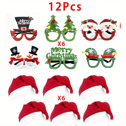 Christmas Dress Up Set Holiday Ornaments Party Dress Up Props