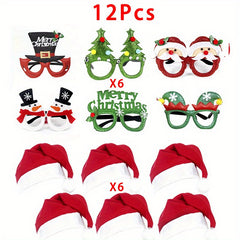 Christmas Dress Up Set Holiday Ornaments Party Dress Up Props