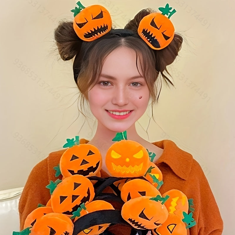 Halloween Hair Hoop Pumpkin Hair Accessories For Girls Teens