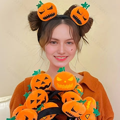 Halloween Hair Hoop Pumpkin Hair Accessories For Girls Teens