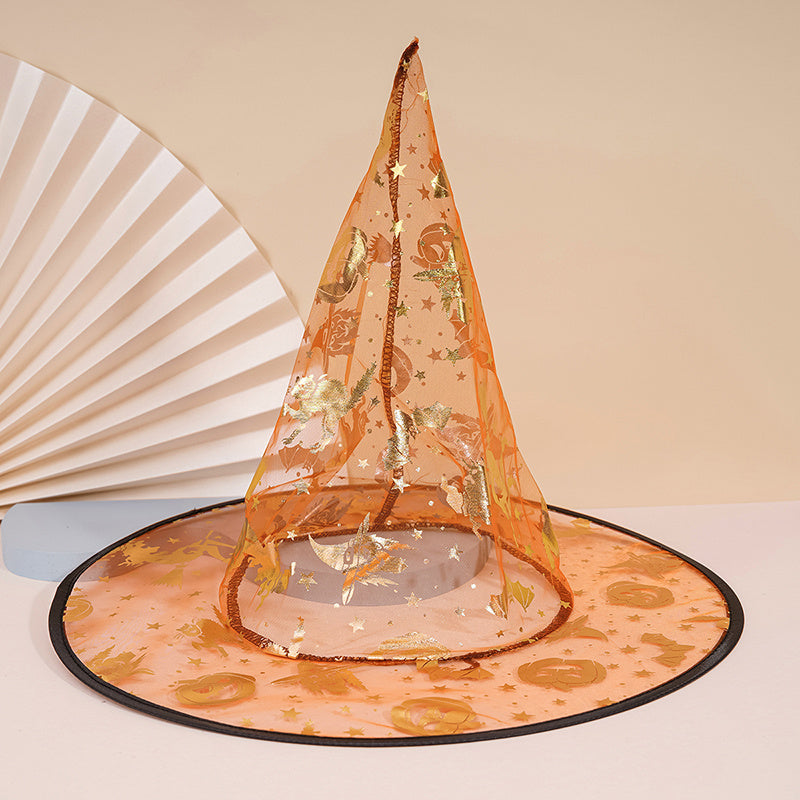 Printed Transparent Halloween Hat For Men Women Unisex Hat Christmas