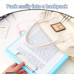 A4 Foldable Overlaid Clipboard: Portable Office and School Solution