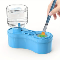 Paint Brush Cleaner Watercolor Brush Rinser With Drain Cleaner Rinse Cup