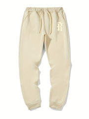 Men's Drawstring Sweatpants Loose Casual Comfy Jogger Pants